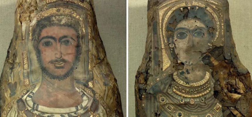 Archeológovia nahliadli do egyptských múmií nájdených v roku 1615 bez toho, aby ich otvorili 