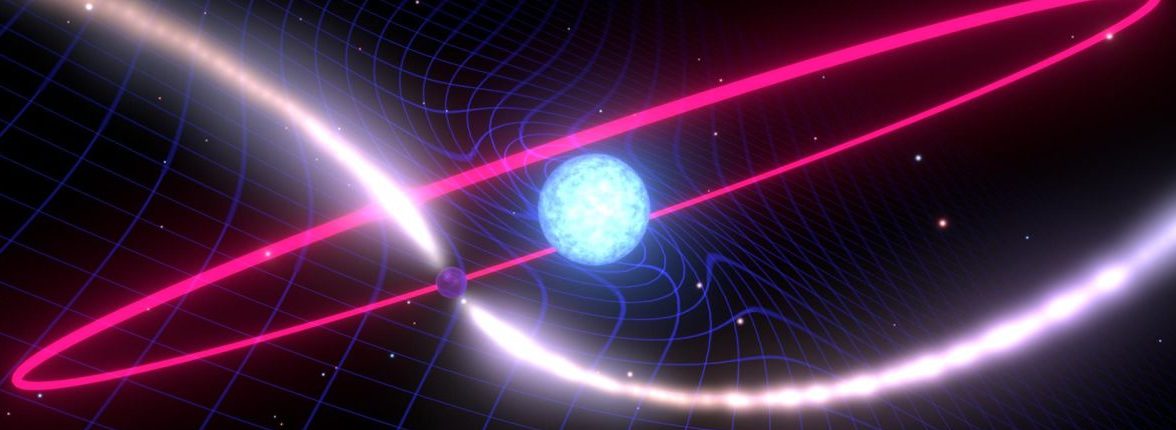 Astronómovia objavili hviezdu, ktorá za sebou doslova tiahne časopriestor 