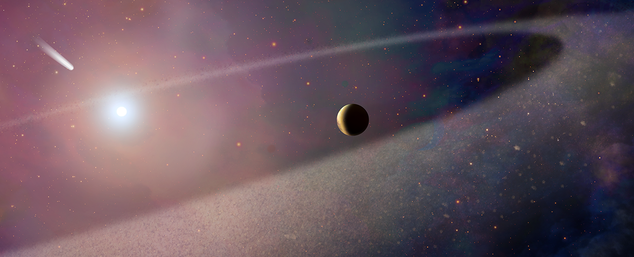 Astronómovia po prvý raz zistili, že atmosféra bieleho trpaslíka môže byť znečistená objektom podobným kométe 