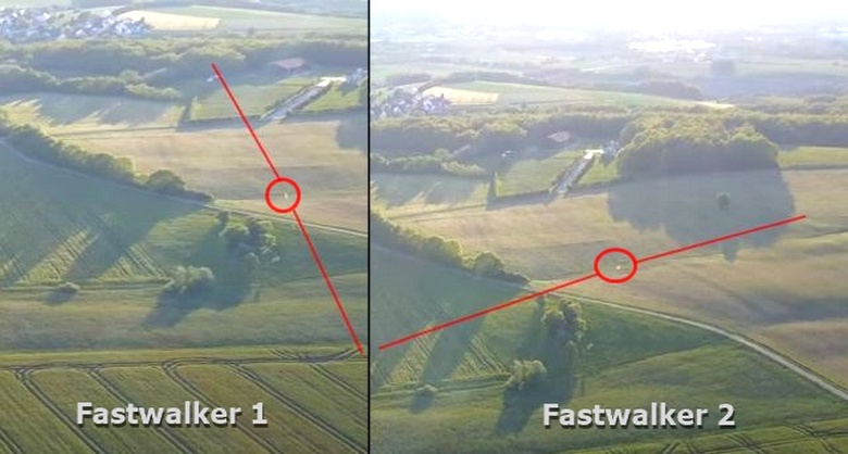 Dron zaznamenal dve vysokorýchlostné UFO, ktorých let bol jasne koordinovaný niekým.