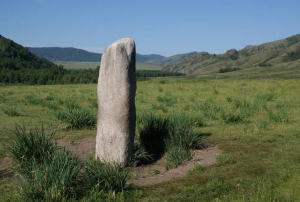 Khakass menhir Ah-Tas lieči pred chorobami