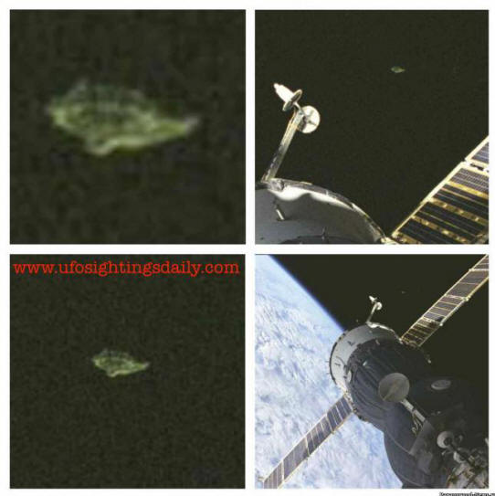 A opäť neobvyklý UFO blízko ISS