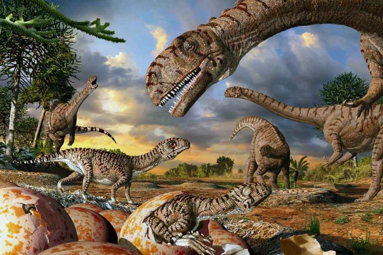 Zo sveta dinosaurov: ich druhy boli omnoho menšie a žriebatá ich zjedli.