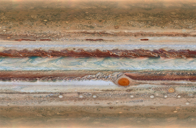 Podivné štruktúry objavené na Jupitere