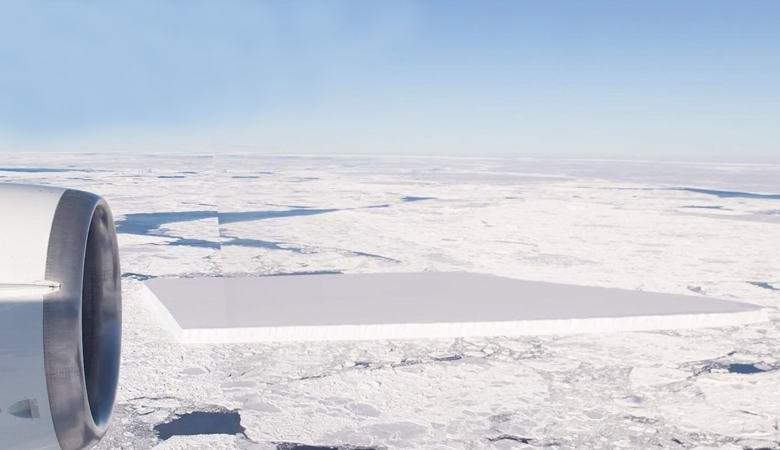 Ukázalo sa, že neuveriteľný obdĺžnikový ľad je pravdivý, potvrdila NASA.