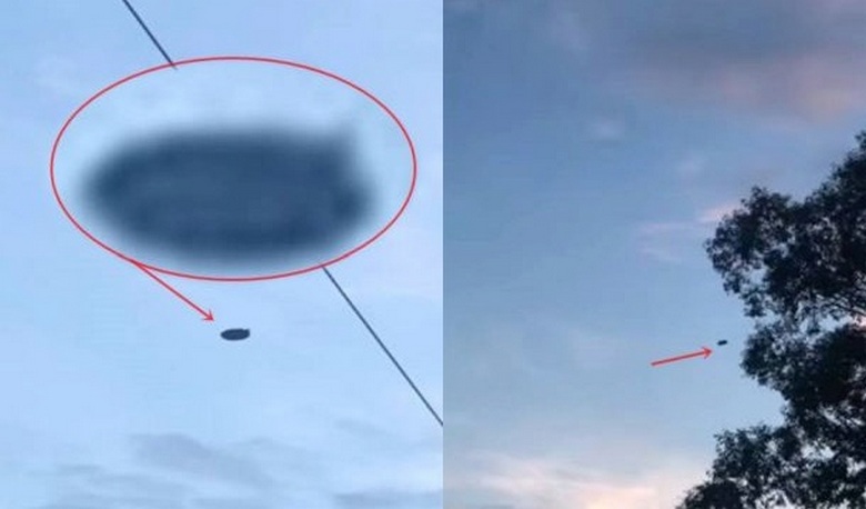 UFO natáčal nad austrálskym mestom Hastings