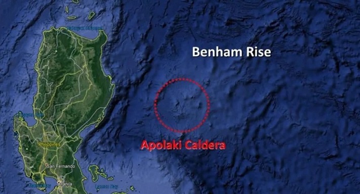 Obrovský supervolcano objavený vo Filipínskom mori