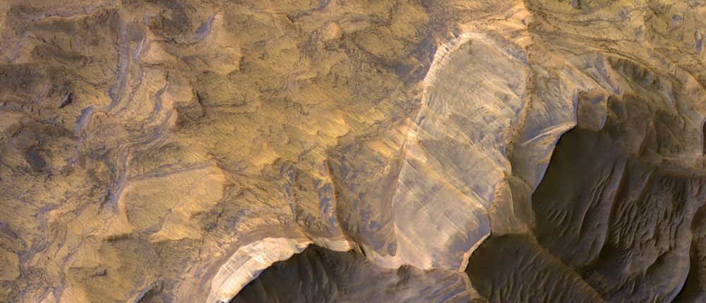Ohromujúca snímka NASA odhaľuje vrstvu, ktorá sa na Marse javí ako vrstva pieskovca 