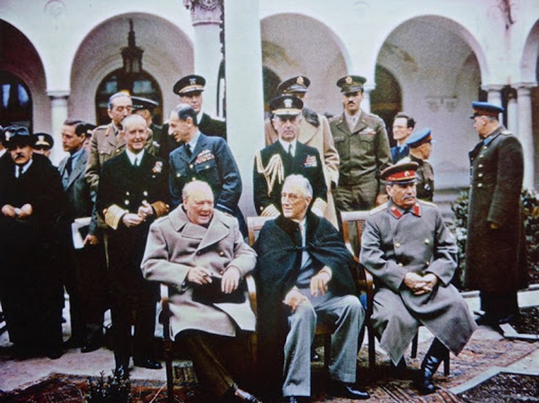 Rusko odtajnilo fotografie, ktoré boli urobené pred konferenciou v Jalte v roku 1945