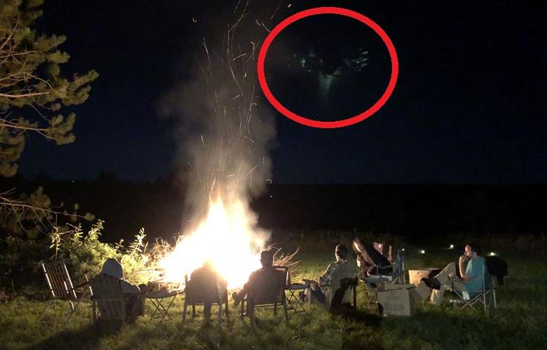 Skryté pred voľným okom, UFO zachytené počas kampane