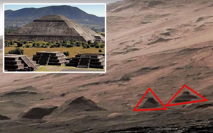 Zamestnanci agentúry NASA skryli snímku pyramíd na Marse viac ako šesť mesiacov.