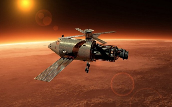 Stanica ExoMars obklopená mimozemšťanmi?