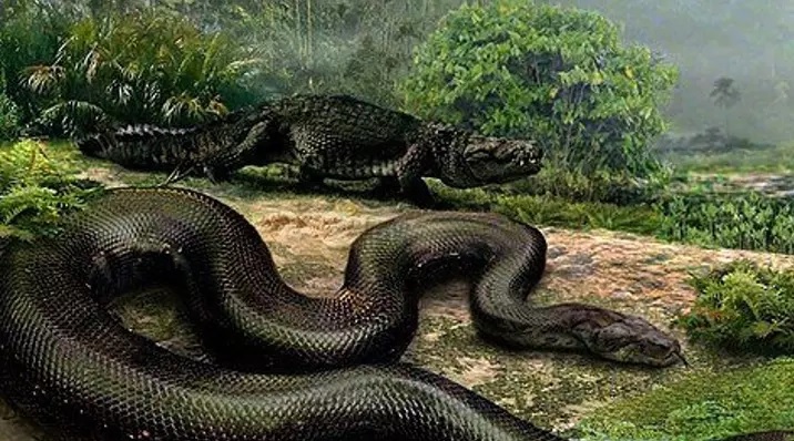 Titanoboa: morský had vážiaci tonu