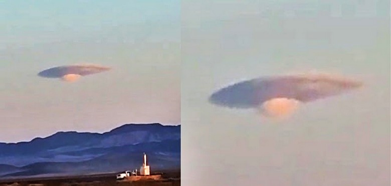 Na oblohe nad Nevadou sa objavilo niečo zvláštne, veľmi podobné UFO.