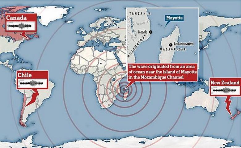 Tajomný rachot v Indickom oceáne zmätený seizmológovia sveta